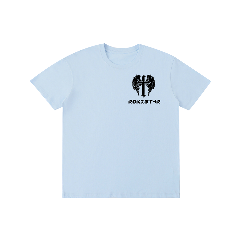 Light Blue Cotton T-Shirt