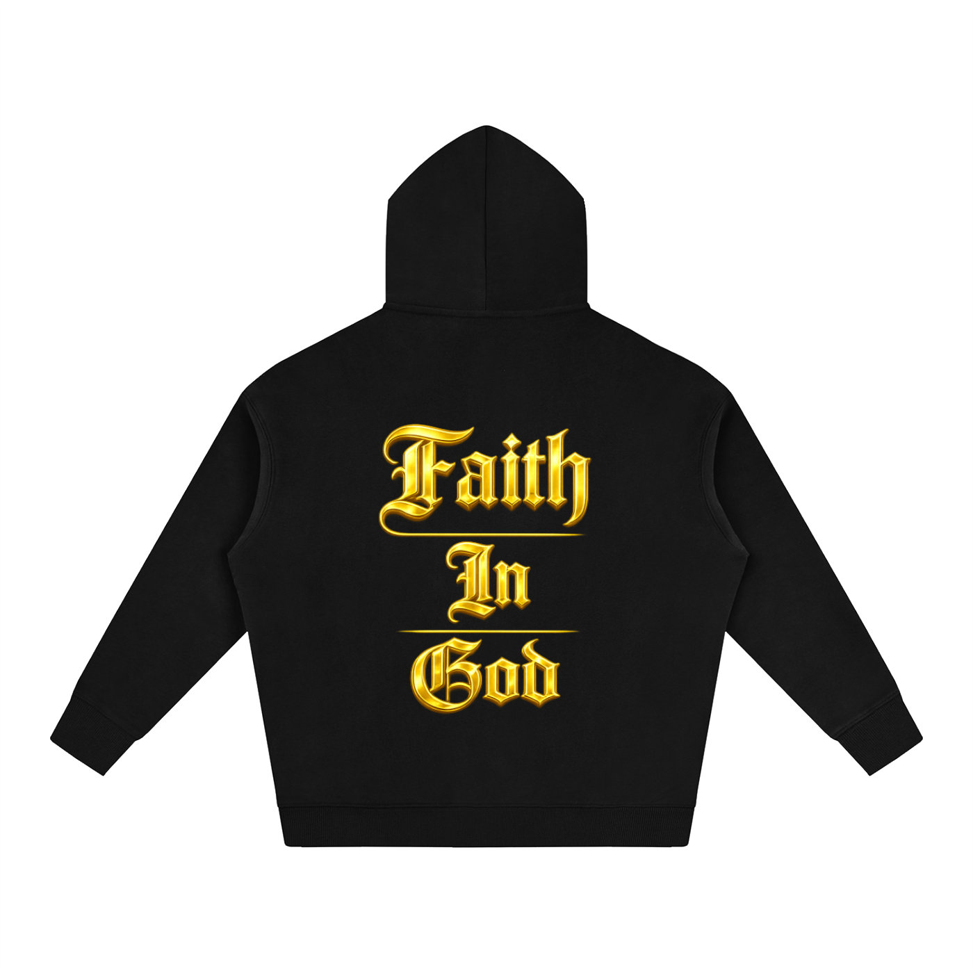 Gold and Black Hoodie
