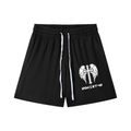 Mesh Drawstring Shorts