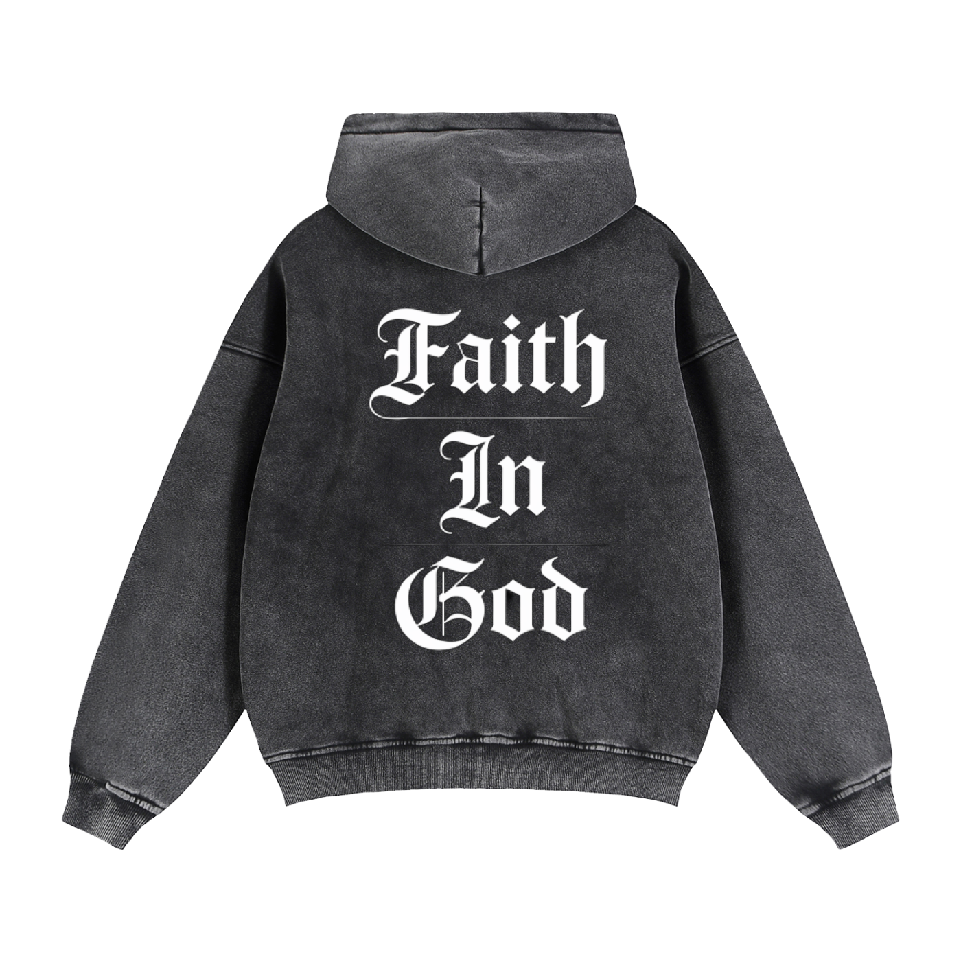 Zip-Through Boxy Fleece Hoodie