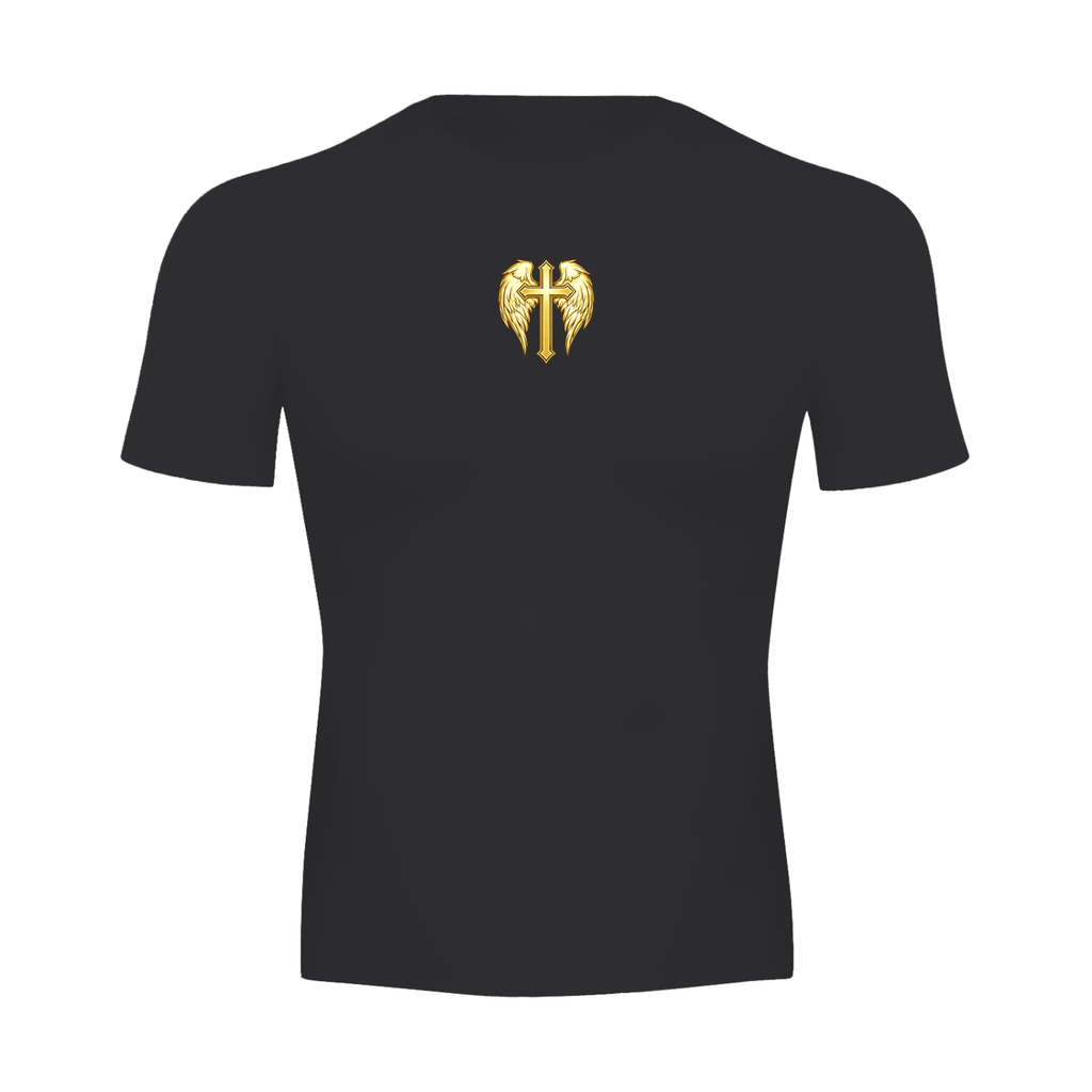Gold and Black Performance T-Shirt
