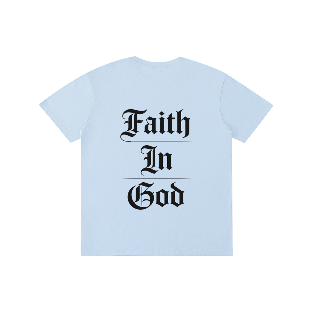 Light Blue Cotton T-Shirt